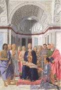 Piero della Francesca Brera madonna oil painting on canvas